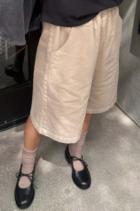  르 본 숍 데님 숏팬츠 르 봉 쇼페 리암 버뮤다 숏 토프 - Le Bon Shoppe