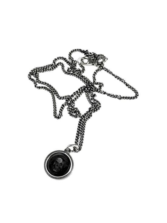  SERGE DENIMES x MACHUS 네크리스 Serge Denimes X Machus 스컬 카메오 목걸이 - OTHER BRANDS