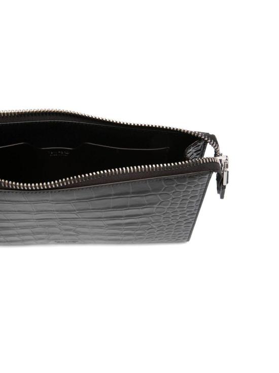 25FW 톰포드 클러치/파우치 H0500LCL439S 1B087 BROWN - TOMFORD