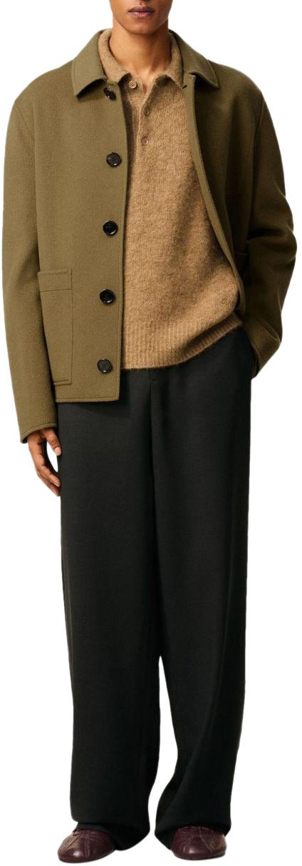 25FW 아미 플란넬 자켓 HJK844WV0022298 BROWN - AMI