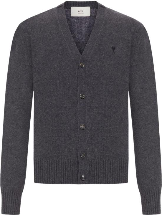 25FW 아미 스웨터 HKC363005020 GREY