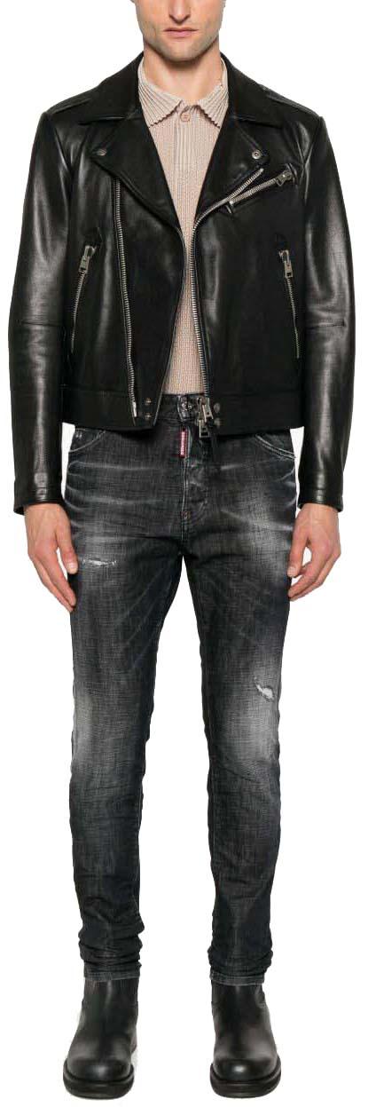25FW 디스퀘어드2 데님 팬츠 S74LB1724S30357900 BLACK - DSQUARED2