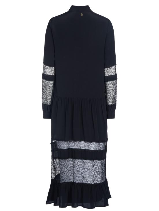  트루사르디 롱 원피스 56D001681T001504 BLACK - TRUSSARDI