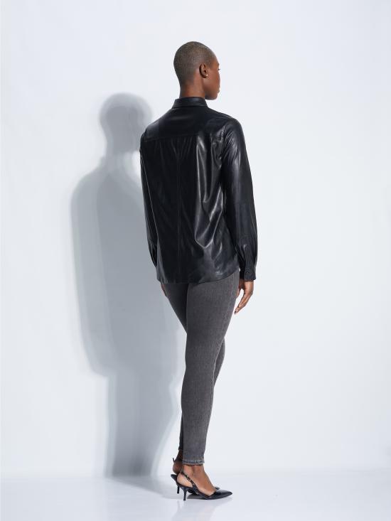  핑코 블라우스 1G168PY7CD BLACK - PINKO