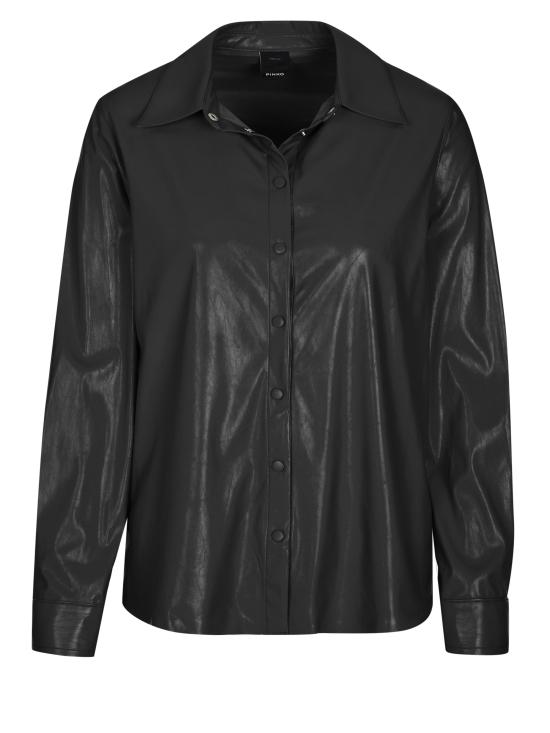  핑코 블라우스 1G168PY7CD BLACK