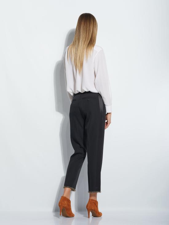  버버리 스트레이트 팬츠 8017148 BLACK - BURBERRY