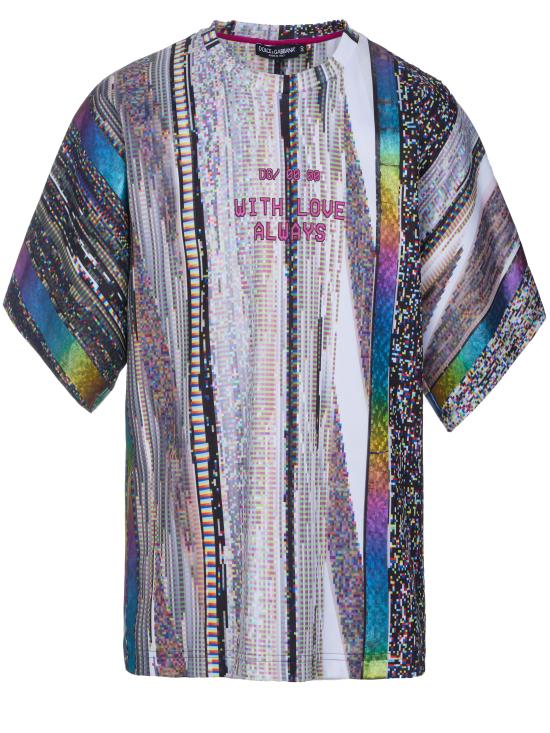  돌체앤가바나 반팔 티셔츠 G8NR1T HU7J2 HJ3FN MULTI COLORED