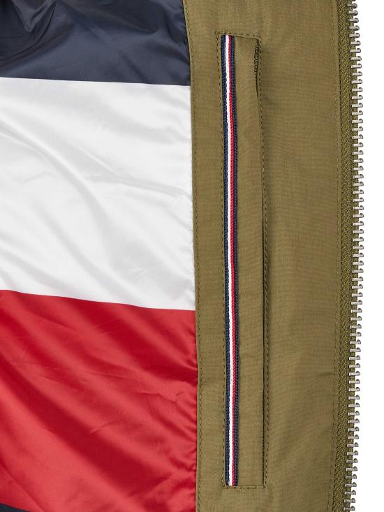  타미힐피거 봄버 자켓 MW0MW12223 GREEN - TOMMY HILFIGER