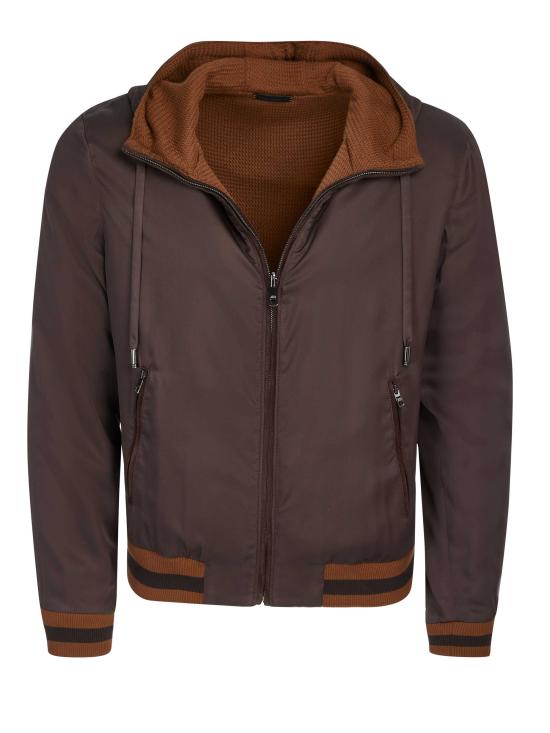  돌체앤가바나 봄버 자켓 G9PQ8T FU1NY BROWN