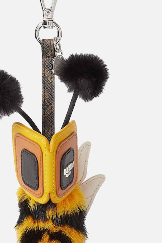 25FW 펜디 키링 7AS409ARCFF1TTV YELLOW - FENDI