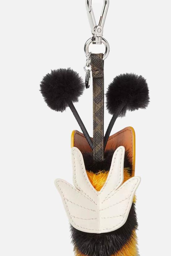 25FW 펜디 키링 7AS409ARCFF1TTV YELLOW - FENDI