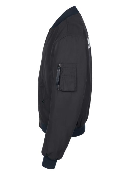  돌체앤가바나 봄버 자켓 G9QP9T HUMHF BLACK - DOLCE & GABBANA