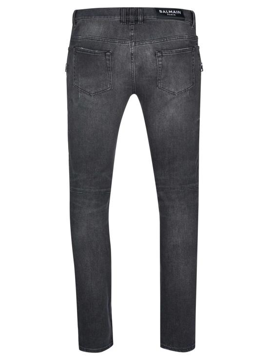  발망 데님 팬츠 XH1MG010 GREY - BALMAIN