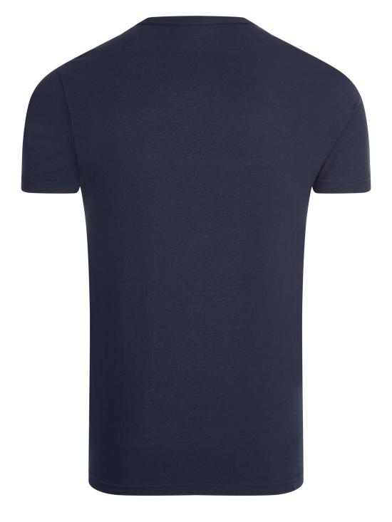  엠포리오 아르마니 반팔 티셔츠 CC715 111267 BLUE - EMPORIO ARMANI