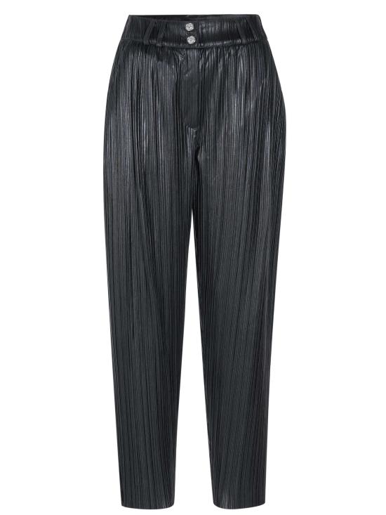  발망 스트레이트 팬츠 PF05460X088C0100 BLACK - BALMAIN