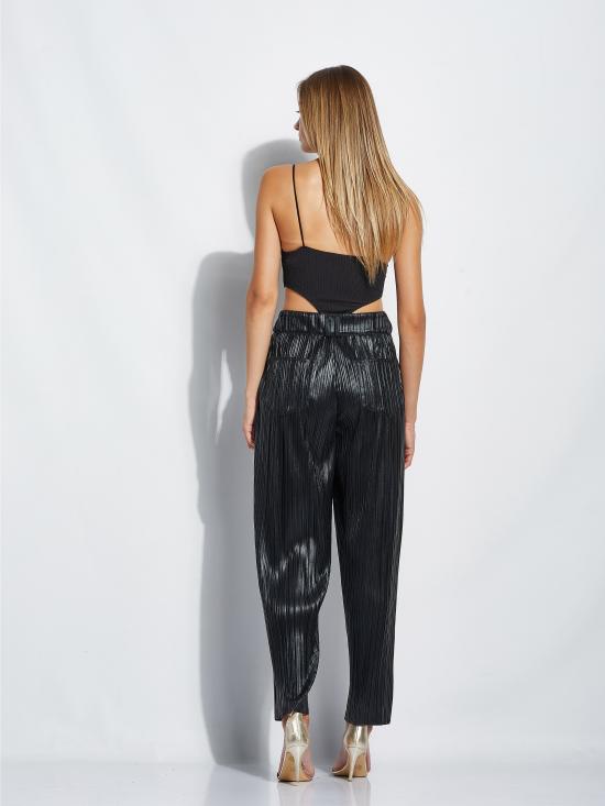  발망 스트레이트 팬츠 PF05460X088C0100 BLACK - BALMAIN