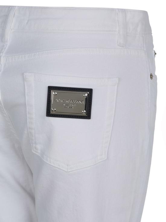  돌체앤가바나 데님 팬츠 FTAQ5D G8GF5 WHITE - DOLCE & GABBANA