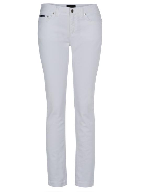  돌체앤가바나 데님 팬츠 FTAQ5D G8GF5 WHITE