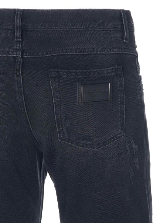  돌체앤가바나 데님 팬츠 GYJCCD G8DL2 BLACK - DOLCE & GABBANA