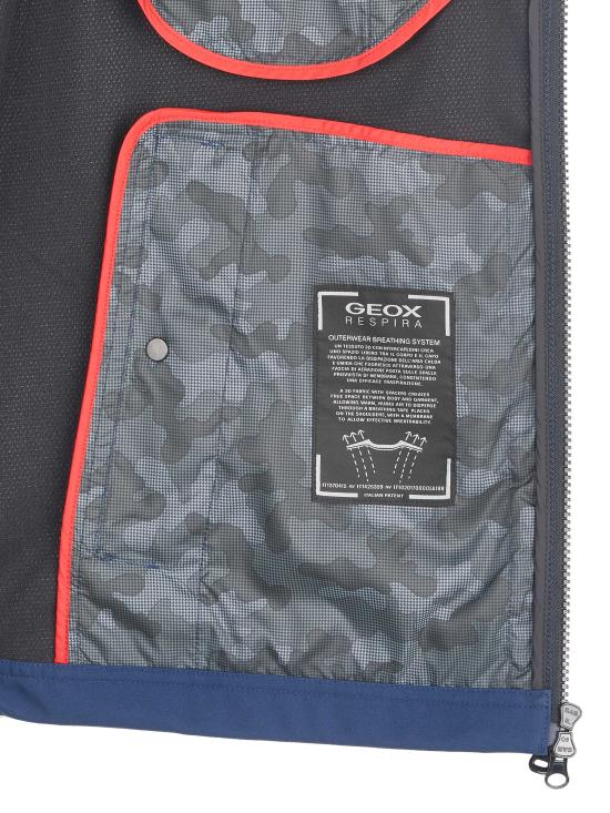  지옥스 자켓 M1223KT2550F4497 BLUE - GEOX