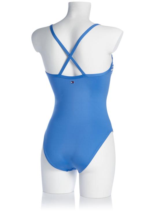  타미힐피거 원피스 수영복 UW0UW00892799 BLUE - TOMMY HILFIGER