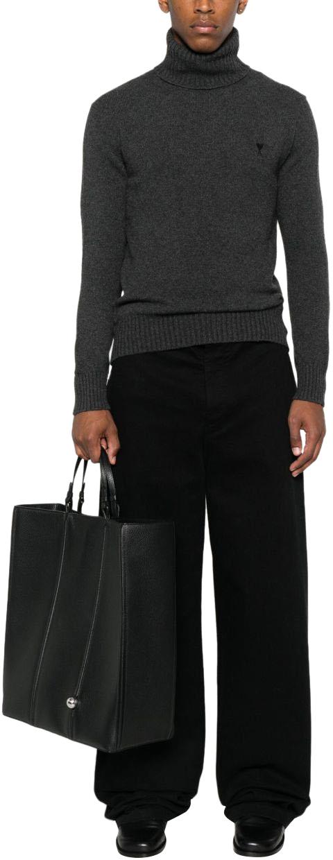 25FW 아미 스웨터 HKS831005020 GREY - AMI