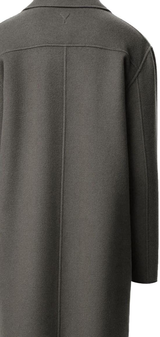 25FW 아미 코트 HCO471WV0022055 GREY - AMI