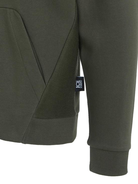  아이스 비 아이스버그 후드 티셔츠 S1M E0416341 GREEN - ICE B ICEBERG