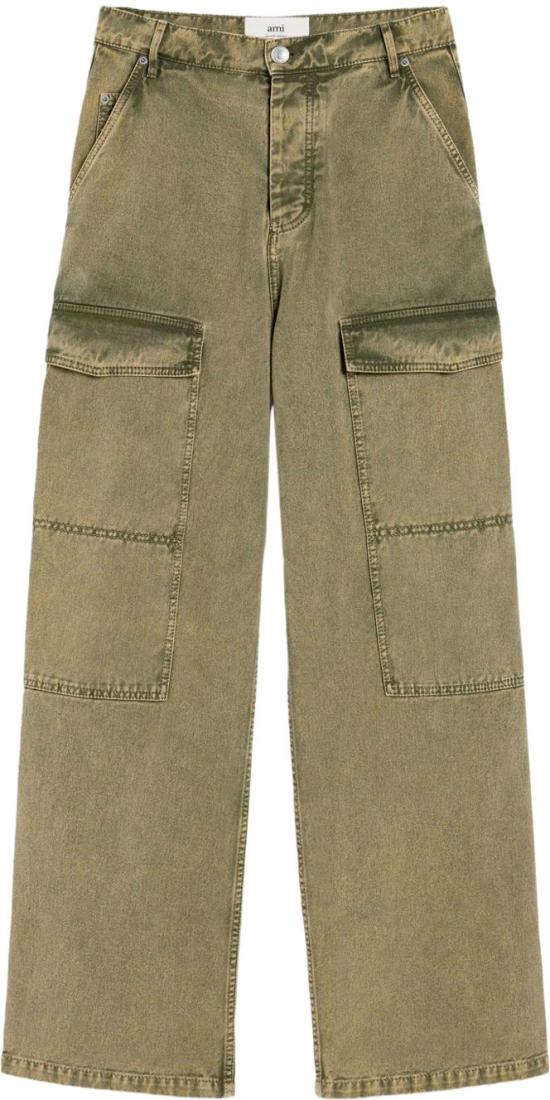 25SS 아미 데님 팬츠 HTR306DE0064375 GREEN