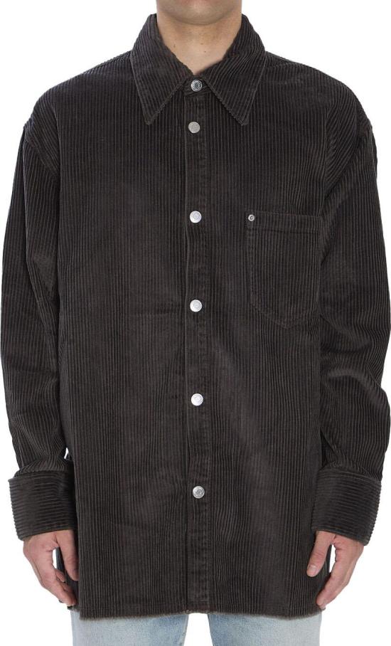 25FW 아미 긴팔 셔츠 USH793C00131020 GREY