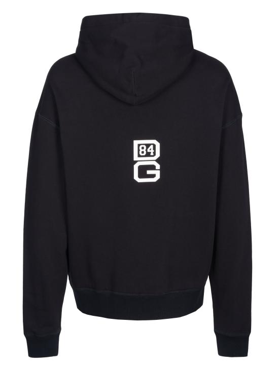  돌체앤가바나 후드 티셔츠 G9PZ9T G7TNG BLACK - DOLCE & GABBANA