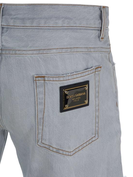  돌체앤가바나 레귤러 코튼 진 돌체앤가바나 GYJCCD G8EH0 GREY - DOLCE & GABBANA