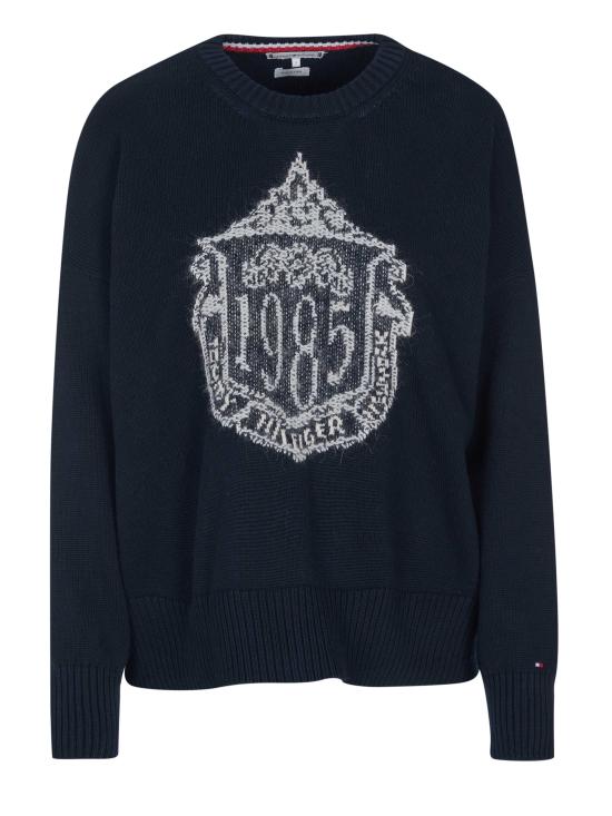  타미힐피거 긴팔 티셔츠 WW0WW25824 BLUE