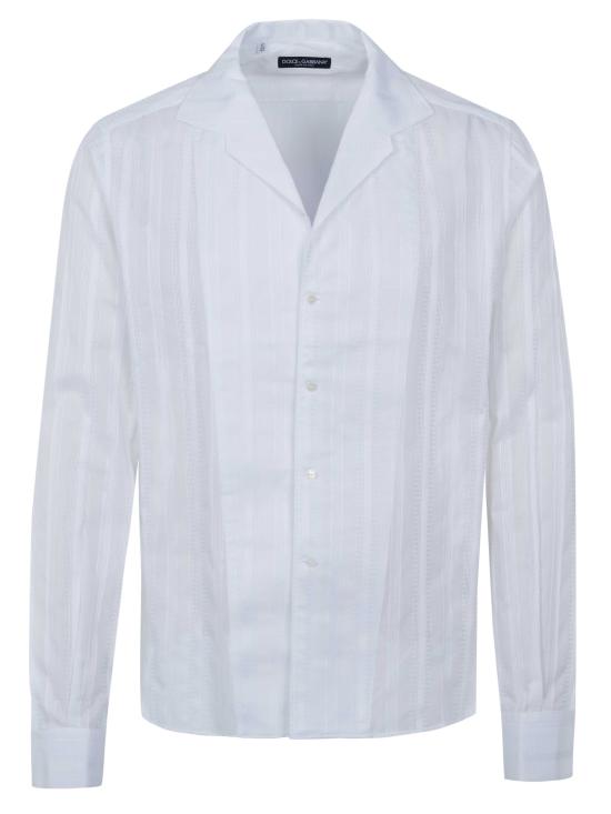  돌체앤가바나 긴팔 티셔츠 G5BI8T FR5Q9 WHITE