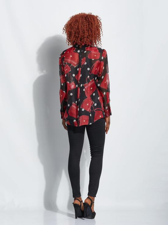  돌체앤가바나 블라우스 F5L12T HS15V BLACK - DOLCE & GABBANA