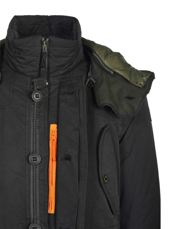  파라점퍼스 패딩 202M PMJCKNG02 BLACK - PARAJUMPERS