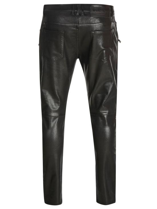  발망 데님 팬츠 XH0MG005DC04 BLACK - BALMAIN