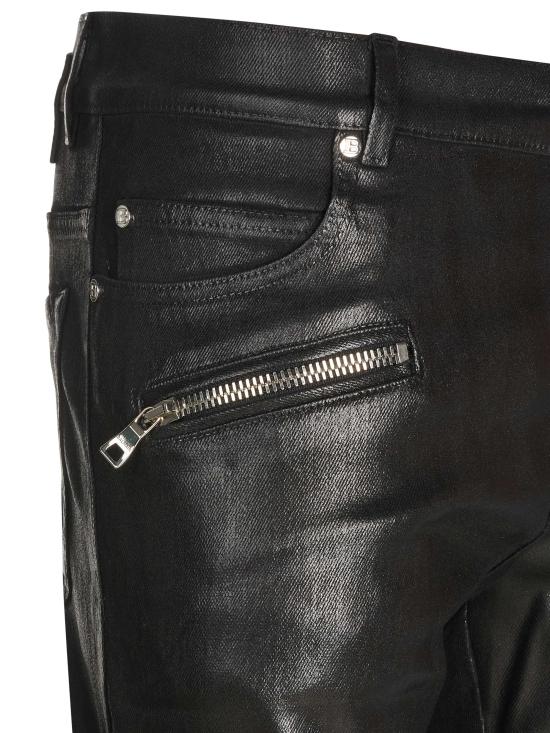  발망 데님 팬츠 XH0MG005DC04 BLACK - BALMAIN