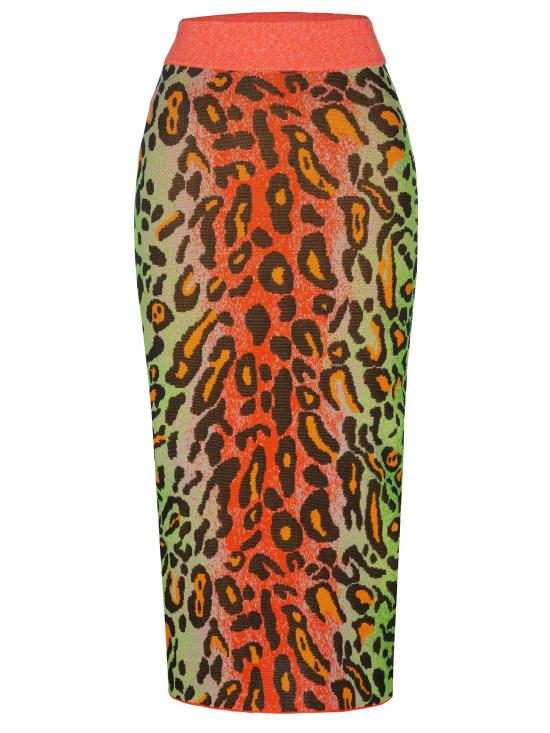  스텔라 맥카트니 미디 스커트 529311S18988490 MULTI COLORED