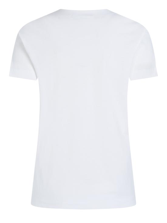  모스키노 반팔 티셔츠 W4H0606M3876 WHITE - MOSCHINO