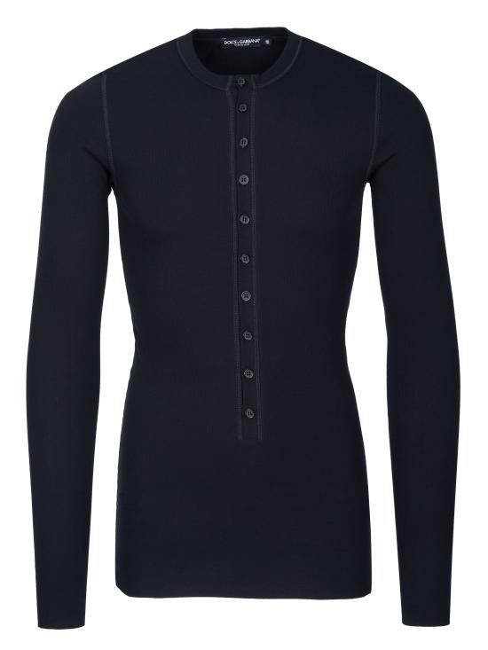  돌체앤가바나 긴팔 티셔츠 G8QD6T FUGF5 BLACK