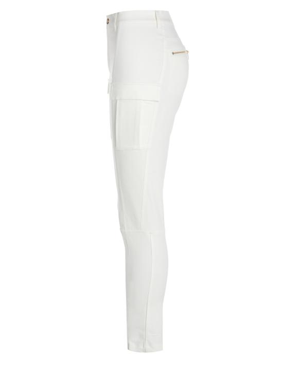  핑코 스트레이트 팬츠 1G161QY6ZE WHITE - PINKO