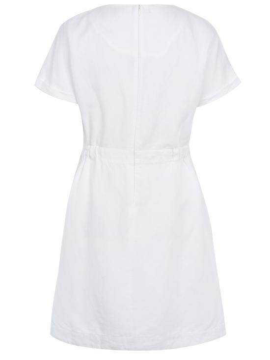  타미힐피거 롱 원피스 WW0WW28427 WHITE - TOMMY HILFIGER