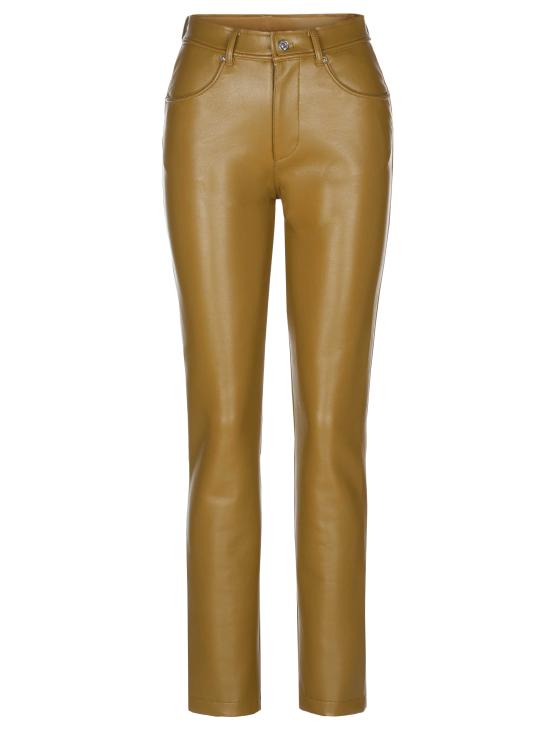  디젤 가죽 팬츠 A06186 0PDAF BROWN