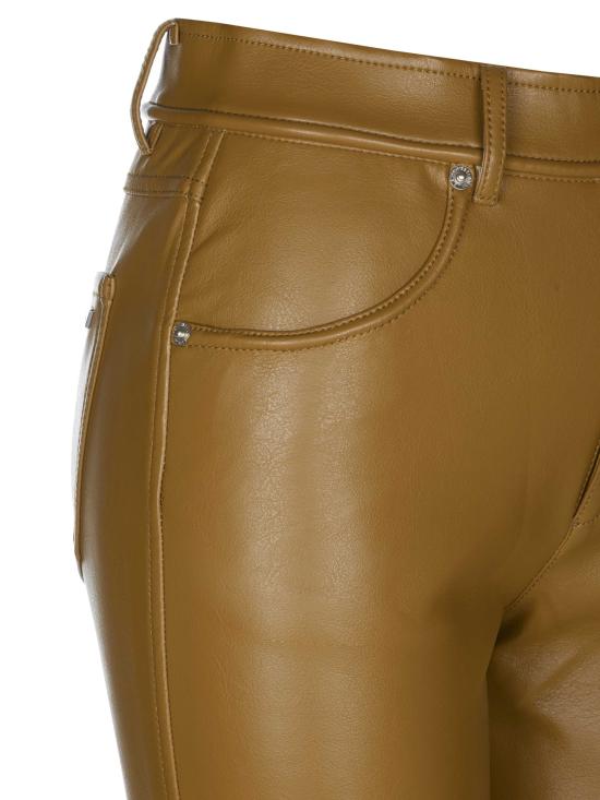  디젤 가죽 팬츠 A06186 0PDAF BROWN - DIESEL