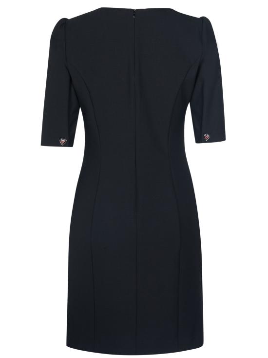  모스키노 숏 원피스 WVI6600S3498 BLACK - MOSCHINO