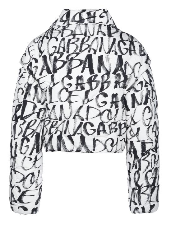  돌체앤가바나 숏패딩 G9WC4T FUM8T WHITE - DOLCE & GABBANA