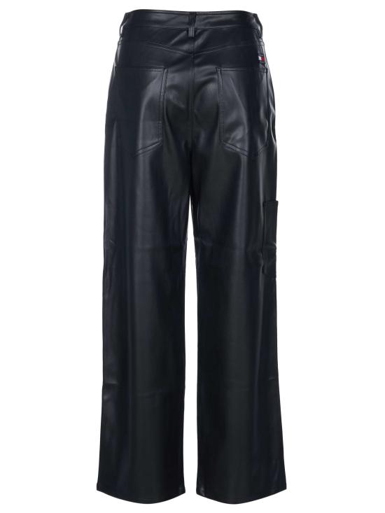  타미힐피거 가죽 팬츠 DW0DW16385BDS BLACK - TOMMY HILFIGER