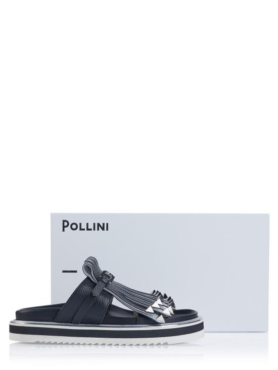  폴리니 뮬/슬리퍼 SA28064G07TE5 BLACK - POLLINI