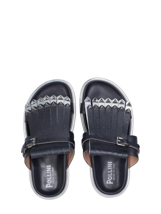  폴리니 뮬/슬리퍼 SA28064G07TE5 BLACK - POLLINI